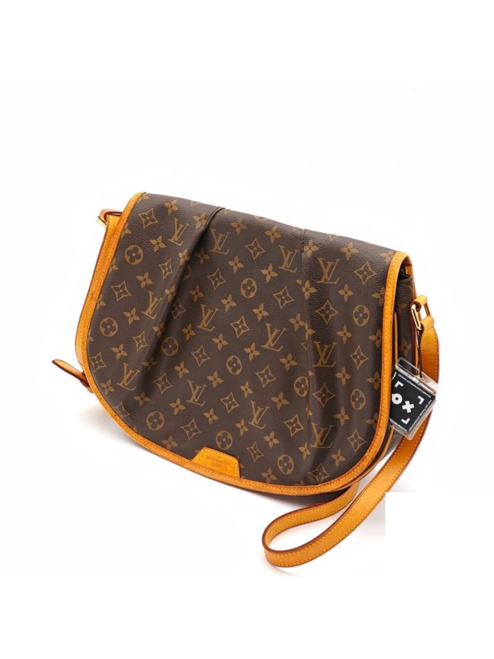 Louis Vuitton Menilmontant MM Shoulder Bag Brown